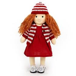 BlissfulPixie Handmade Waldorf Doll Stuffed Soft Christmas Gift Plush Toy -Quinn
