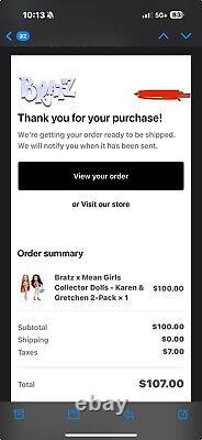 Bratz x Mean Girls Collector Dolls Karen & Gretchen CONFIRMED