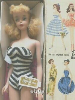 Breathtaking #4 Vintage Ponytail INCREDIBLE Doll in Original Box & Accessories