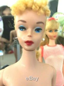 Breathtaking Vintage #4 Blonde Barbie Ponytail NM and STUNNING