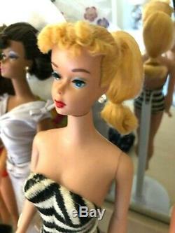 Breathtaking Vintage #4 Blonde Barbie Ponytail NM and STUNNING