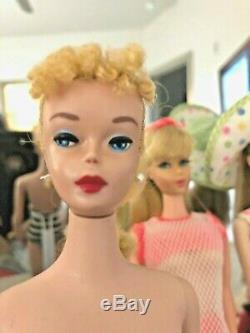 Breathtaking Vintage #4 Blonde Barbie Ponytail NM and STUNNING