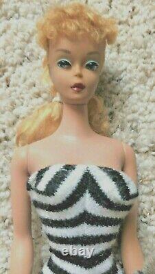 Breathtaking Vintage #4 Blonde Barbie Ponytail STUNNING SALE