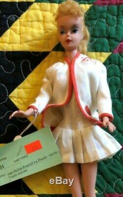 Breathtaking Vintage #4 Long Blond Ponytail Barbie Tennis Anyone Dressed Doll