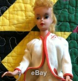 Breathtaking Vintage #4 Long Blond Ponytail Barbie Tennis Anyone Dressed Doll