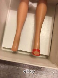 C1962 #850 Mattel Barbie Ponytail Blonde Straight Leg in Red Jersey Swimsuit