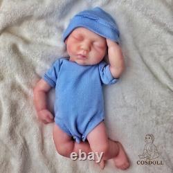 COSDOLL12''Full Body Silicone Reborn Baby Lifelike Sleeping Baby holiday gift10x