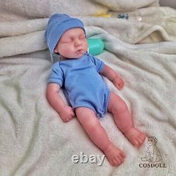 COSDOLL12''Full Body Silicone Reborn Baby Lifelike Sleeping Baby holiday gift10x