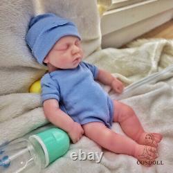 COSDOLL12''Full Body Silicone Reborn Baby Lifelike Sleeping Baby holiday gift10x