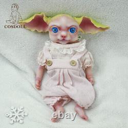 COSDOLL 12.5'' Full Body Silicone Cute Elf Boy Doll Accompany Birthday Gift