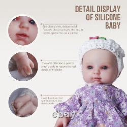 COSDOLL 12 PERFECT BABY GIRL Full Body Silicone Reborn Baby Girl Newborn Doll