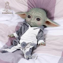 COSDOLL 13.5? Adorable Elf YoYo Full Body Silicone Baby Doll Reborn Babies Doll