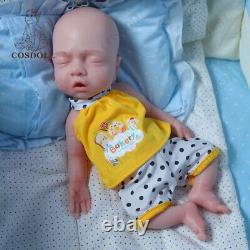 COSDOLL 14.9 Full Body Silicone Boy Doll with Drink-Wet System Reborn Baby Doll