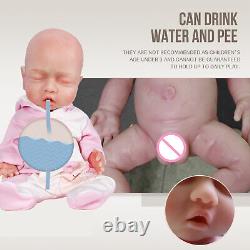 COSDOLL 14.9 Full Body Silicone Boy Doll with Drink-Wet System Reborn Baby Doll