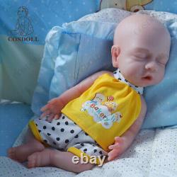 COSDOLL 14.9 Full Body Silicone Boy Doll with Drink-Wet System Reborn Baby Doll