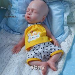 COSDOLL 14.9 Full Body Silicone Boy Doll with Drink-Wet System Reborn Baby Doll