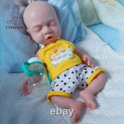 COSDOLL 14.9 Full Body Silicone Boy Doll with Drink-Wet System Reborn Baby Doll