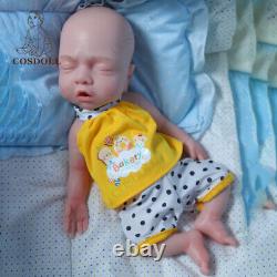 COSDOLL 14.9 Sleeping Newborn Boy WithDrink-wet System Silicone Reborn Baby Dolls