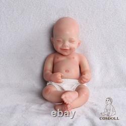 COSDOLL 15Full Body Silicone Doll Reborn Baby Doll Smiley Newborn Baby BOY Doll