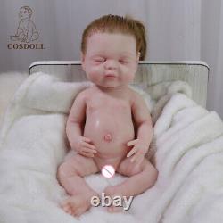 COSDOLL 15.5'' Silicone Reborn Baby Doll Platinum Silicone Baby Doll Girl Doll