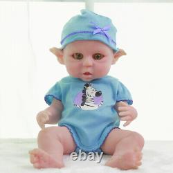 COSDOLL 16.5 Soft Full Platinum Silicone Elf Baby Doll Newborn Reborn Baby Doll