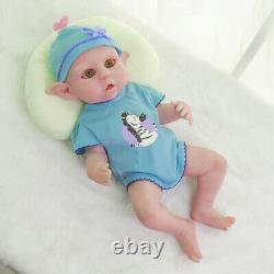 COSDOLL 16.5 Soft Full Platinum Silicone Elf Baby Doll Newborn Reborn Baby Doll