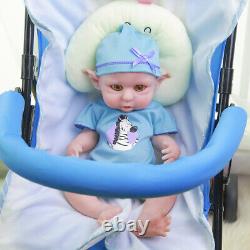 COSDOLL 16.5 Soft Full Platinum Silicone Elf Baby Doll Newborn Reborn Baby Doll