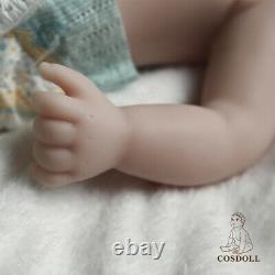 COSDOLL 16.5 Soft Silicone Reborn Baby Doll Lifelike Girl Newborn Silicone Doll