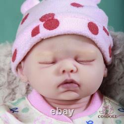 COSDOLL 16'' Reborn Lifelike Baby Doll Full Body Soft Silicone? Christmas gift