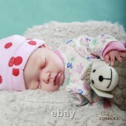 COSDOLL 16'' Reborn Lifelike Baby Doll Full Body Soft Silicone? Christmas gift