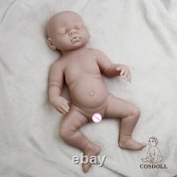 COSDOLL 16 in Lifelike Soft Platinum Silicone Reborn Baby Doll UNPAINTED