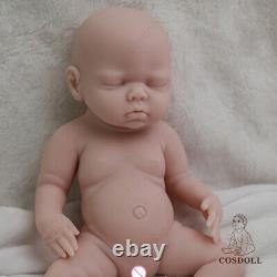 COSDOLL 16 in Lifelike Soft Platinum Silicone Reborn Baby Doll UNPAINTED