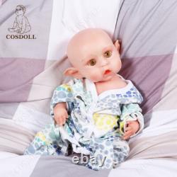 COSDOLL 16in Elf Baby Doll Reborn Baby Doll Full Body Soft Silicone Newborn Doll