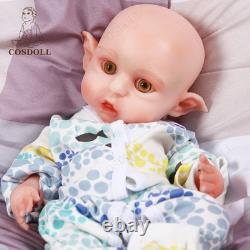 COSDOLL 16in Elf Baby Doll Reborn Baby Doll Full Body Soft Silicone Newborn Doll