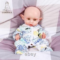 COSDOLL 16in Elf Baby Doll Reborn Baby Doll Full Body Soft Silicone Newborn Doll