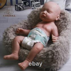 COSDOLL 17.7 Reborn Baby Dolls Pretty Girl Platinum Full Silicone Baby Dolls US