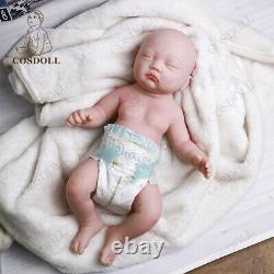 COSDOLL 17.7 Reborn Baby Dolls Pretty Girl Platinum Full Silicone Baby Dolls US