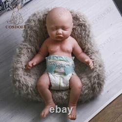 COSDOLL 17.7 Reborn Baby Dolls Pretty Girl Platinum Full Silicone Baby Dolls US