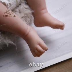 COSDOLL 17.7 Reborn Baby Dolls Pretty Girl Platinum Full Silicone Baby Dolls US