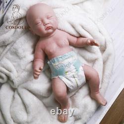 COSDOLL 17.7 Reborn Baby Dolls Pretty Girl Platinum Full Silicone Baby Dolls US