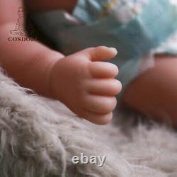 COSDOLL 17.7 Reborn Baby Dolls Pretty Girl Platinum Full Silicone Baby Dolls US