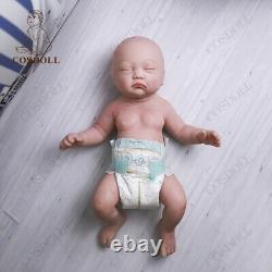 COSDOLL 17.7 Reborn Baby Dolls Pretty Girl Platinum Full Silicone Baby Dolls US