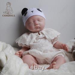 COSDOLL 17.7 in Reborn Baby Doll Pretty Girl Full Soft Silicone Baby Doll 3.45KG