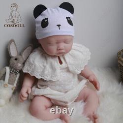 COSDOLL 17.7 in Reborn Baby Doll Pretty Girl Full Soft Silicone Baby Doll 3.45KG