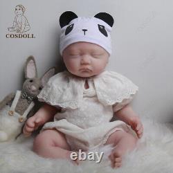 COSDOLL 17.7 in Reborn Baby Doll Pretty Girl Full Soft Silicone Baby Doll 3.45KG