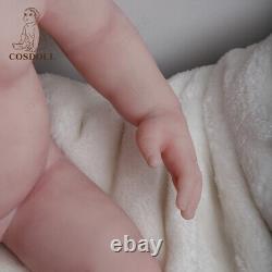 COSDOLL 17.7 in Reborn Baby Doll Pretty Girl Full Soft Silicone Baby Doll 3.45KG