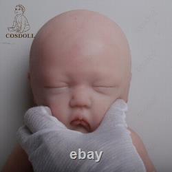 COSDOLL 17.7 in Reborn Baby Doll Pretty Girl Full Soft Silicone Baby Doll 3.45KG