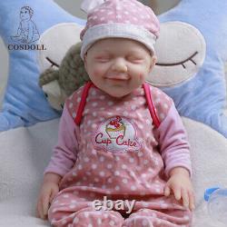 COSDOLL 18.5Reborn Baby Doll Full Body Silicone Girl Doll with Drink-Wet System