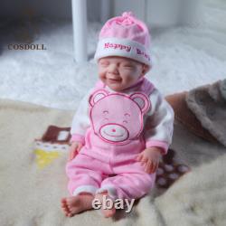 COSDOLL 18.5 Full Body Silicone Reborn Baby Dolls Newborn Baby Dolls Girl Dolls