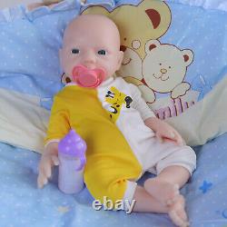 COSDOLL 18.5'' Handmade Reborn Baby Girl Lifelike Silicone Reborn Doll Unpainted